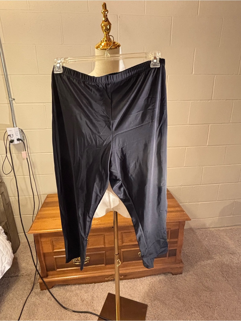 Black Lightweight Stretch Swim Pants